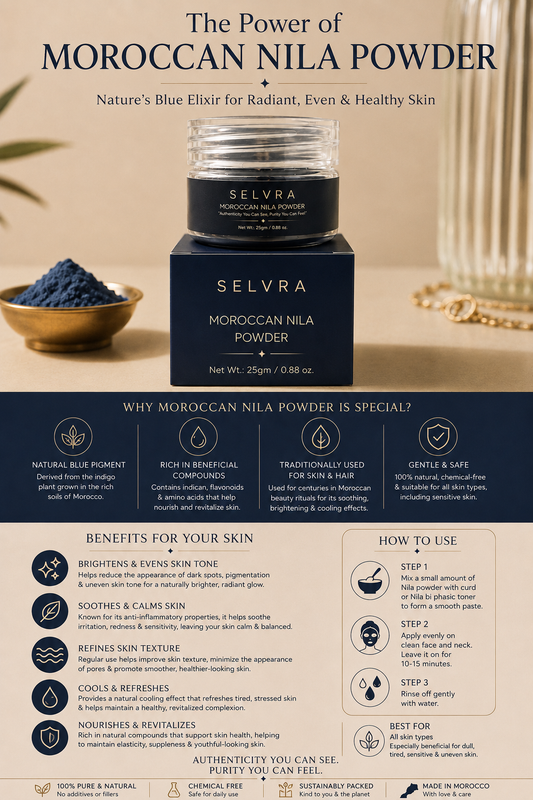 Pure Moroccan Nila Powder